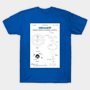 Megamind | Patent Parody | Holographic Watch T-Shirt